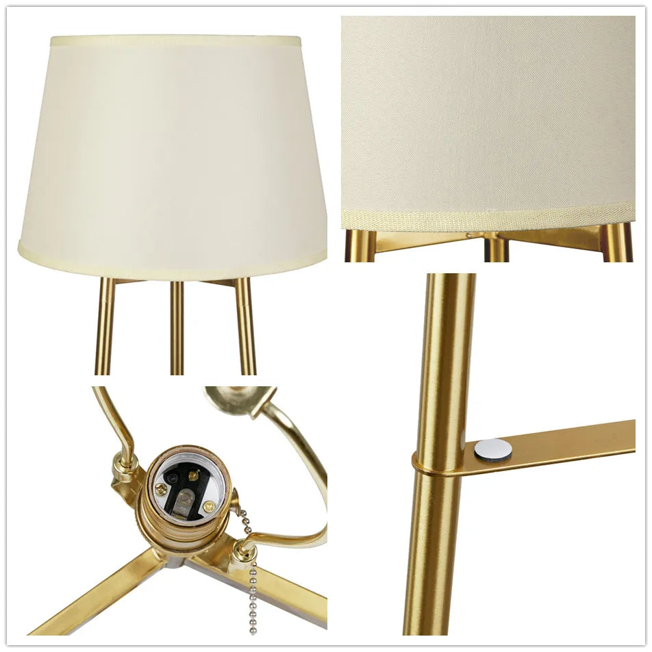FLOE - Moderne Driepoot Vloerlamp met Planken