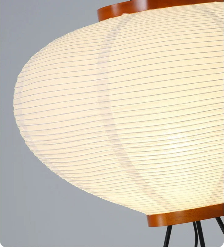 HILA - Designer Stehlampe aus Reispapier