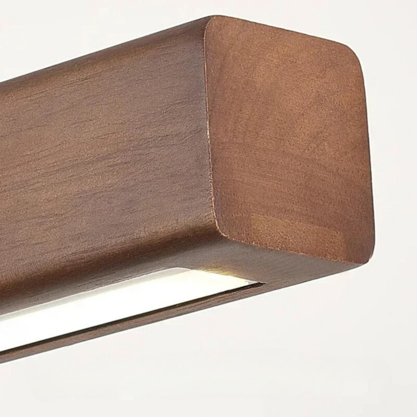 HYGGE - Gerade LED-Pendelleuchte aus Holz