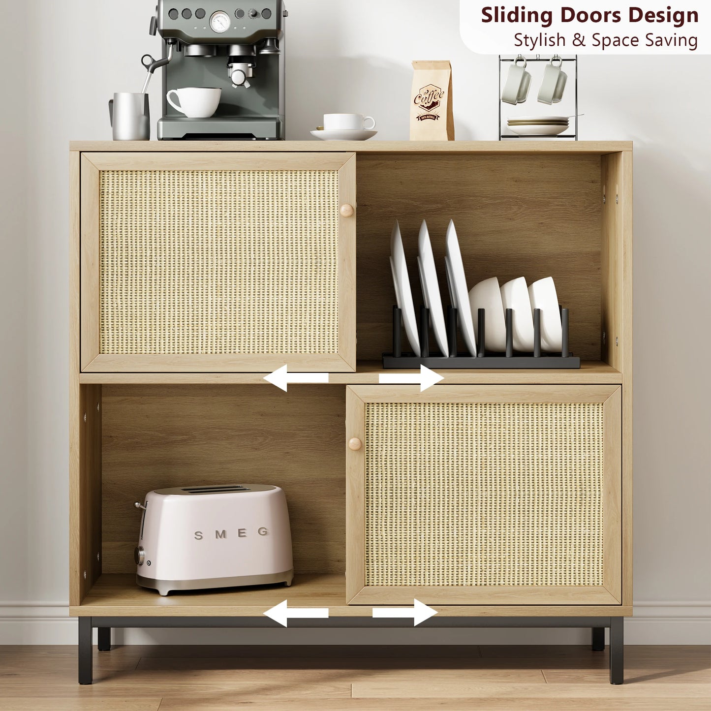 LULE - Sideboard aus Natureiche